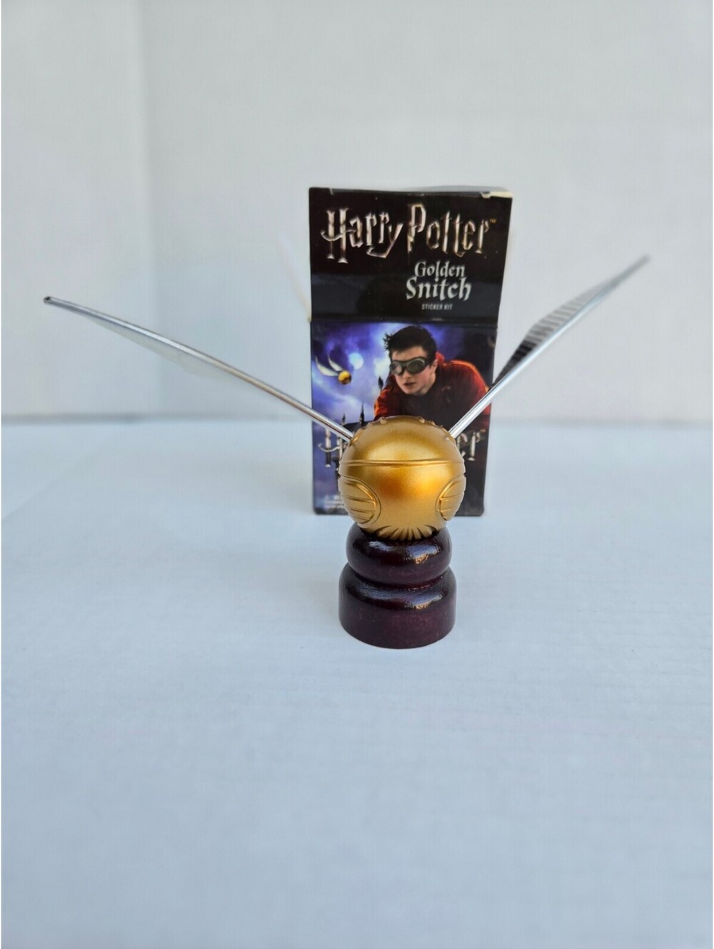 Harry Potter Golden Snitch Collectible Figurine with Display Box NWT